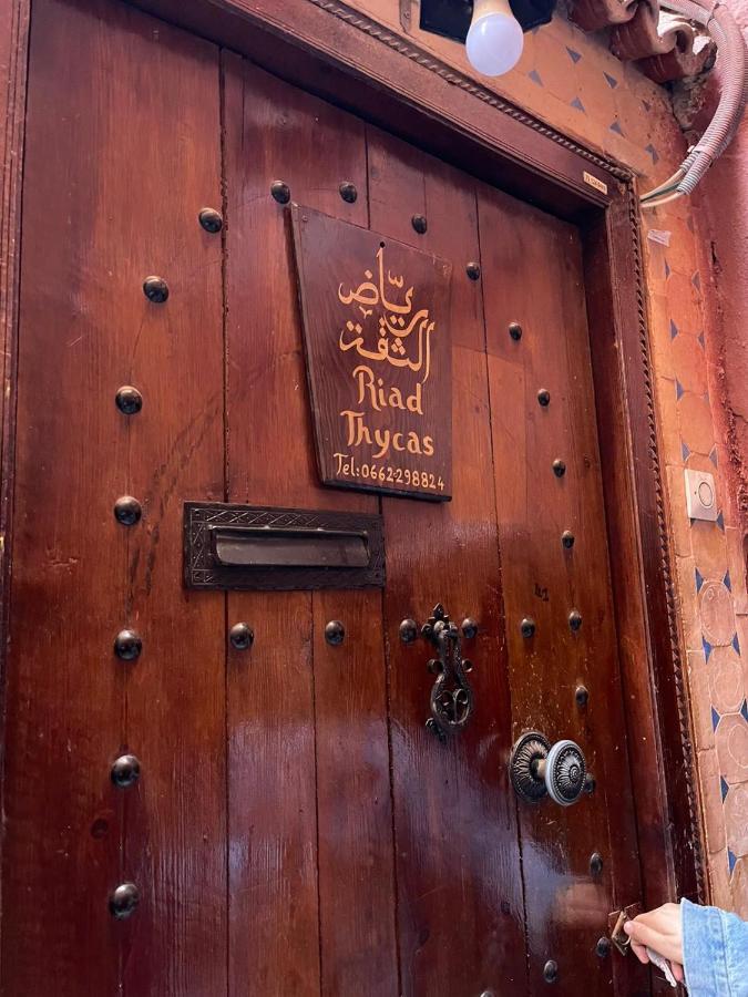Riad Thycas Marrakesh Exteriör bild